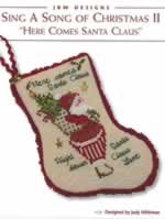 Here Comes Santa Claus - Cross Stitch Pattern