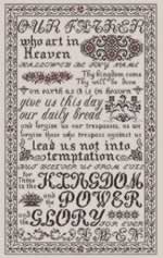 The Lords Prayer - Cross Stitch Pattern