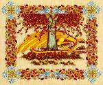 Seasonal Dragons Autumn - Cross Stitch Pattern