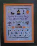 Broom Parking - Cross Stitch Pattern
