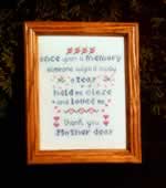 Once Upon a Memory - Cross Stitch Pattern