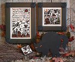 Cats, Bats and Witches - Cross Stitch Pattern