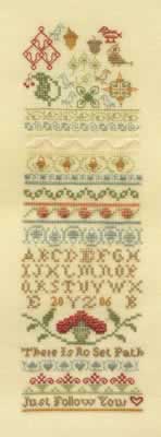 Colonial Band Sampler - Cross Stitch Pattern