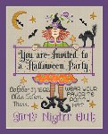 Halloween Party - Cross Stitch Pattern