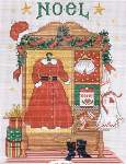 Mrs. Claus Wardrobe - Cross Stitch Pattern