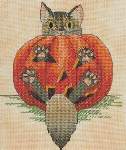Pumpkitten - Cross Stitch Pattern