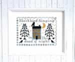 Blackbird Singing - Cross Stitch Pattern