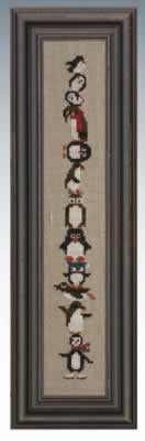 Giggly Wigglies Penguins - Cross Stitch Pattern
