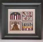 Liberty Squared - Cross Stitch Pattern