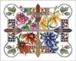 A Floral Renaissance - Cross Stitch Pattern