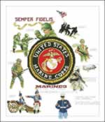 Marines - Cross Stitch Pattern