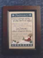 January Sampler - Cross Stitch Pattern