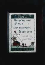 March Sampler - Cross Stitch Pattern