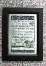 May Sampler - Cross Stitch Pattern