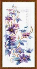 Clematis - Cross Stitch Pattern