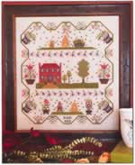 Berkshire Bee Hives - Cross Stitch Pattern