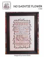 No Daintie Flower - Cross Stitch Pattern