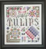 Hidden Tulips - Cross Stitch 