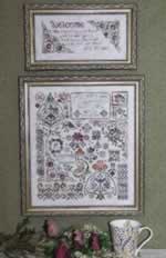 Flowers of Rosehall - Cross Stitch Pattern