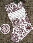 Ring In Christmas Stocking - Cross Stitch