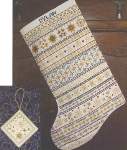 My Stars Stocking - Cross Stitch