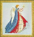 Elizabethan Angel - Cross Stitch Pattern