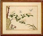 Harmony Fragrant Camellias - Cross Stitch Pattern