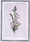 White Foxgloves - Cross Stitch Pattern