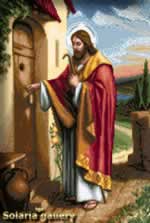Christ at the Door - Cross Stitch