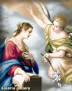 The Annunciation - Cross Stitch Pattern