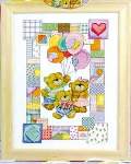 Patchwork Bears - Cross Stitch Pattern