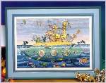 Noahs Sub - Cross Stitch 