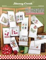 Homestyle Potholders and Towels - Cross Stitch Pattern