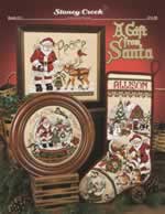 A Gift From Santa - Cross Stitch Pattern