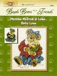 Momma McBruin and Luke Baby Love - Cross Stitch Pattern