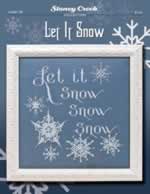 Let It Snow - Cross Stitch Pattern