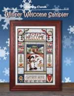 Winter Welcome Sampler - Cross Stitch Pattern
