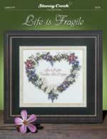 Life is Fragile - Cross Stitch Pattern