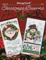 Christmas Banners I - Cross Stitch 