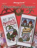 Christmas Banners V - Cross Stitch Pattern