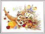 Cornucopia - Cross Stitch 