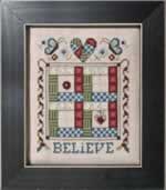 Believe - Cross Stitch Pattern