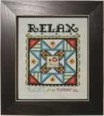 Relax - Cross Stitch Pattern