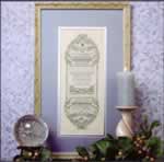 Sparkling Forget-Me-Not Sampler - Cross Stitch Pattern