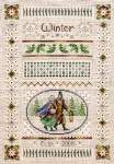 Miniature Winter Sampler - Cross Stitch 