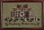 Blueberry Homecoming - Cross Stitch 