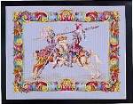 Jousting Knights - Cross Stitch Pattern