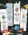 Birthday Bellpulls 1 - Cross Stitch Pattern