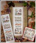 Autumn Garden Sampler - Cross Stitch Pattern