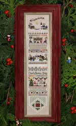 Christmas Day Sampler - Cross Stitch Pattern